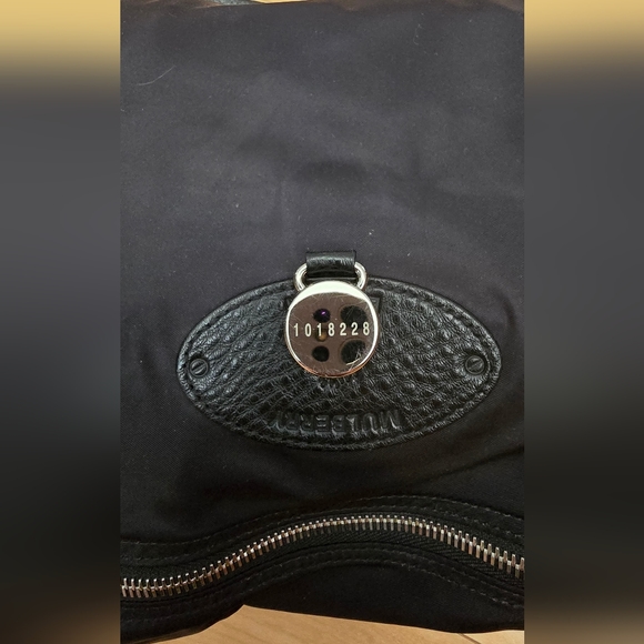 New without Tag, Mulberry foldable light black travel duffel bag with pocket - Picture 2 of 5